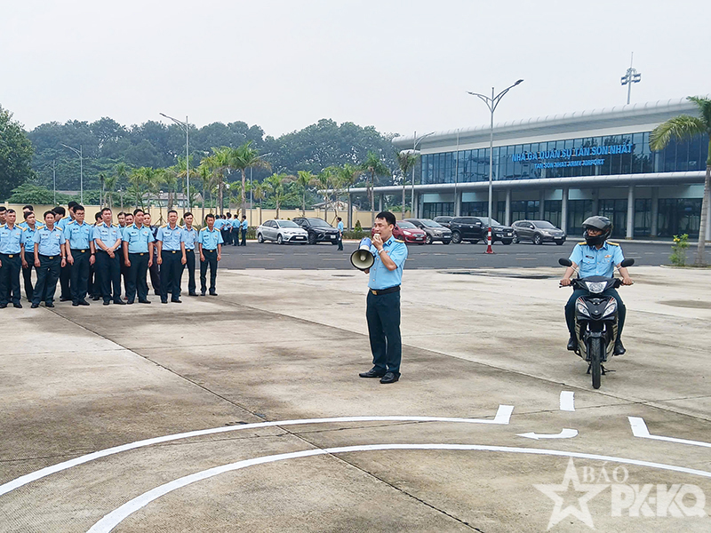 Sư đo&agrave;n 370 tổ chức huấn luyện c&ocirc;ng t&aacute;c bảo đảm an to&agrave;n giao th&ocirc;ng
