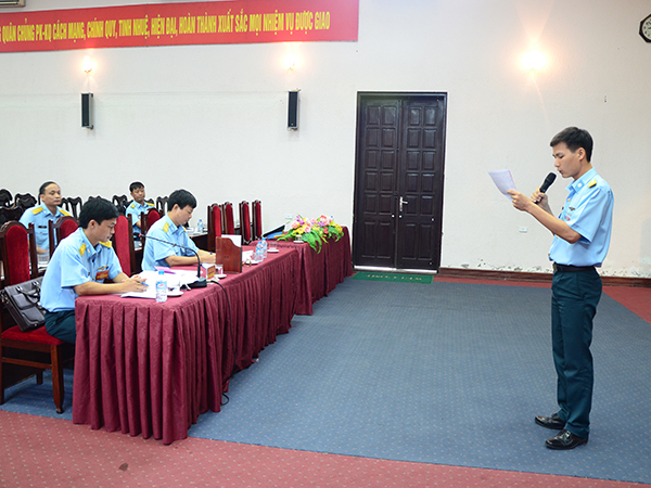 Quân chủng PK-KQ tổ chức Hội thi Cán bộ Đoàn giỏi năm 2016