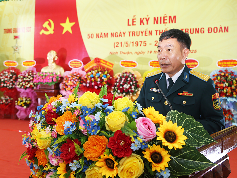 Trung đoàn 937 kỷ niệm 50 năm ngày truyền thống