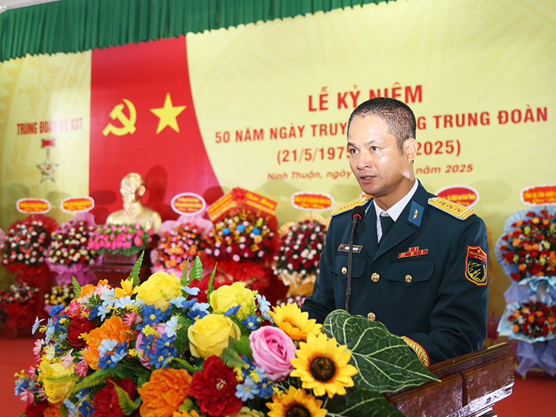 Trung đoàn 937 kỷ niệm 50 năm ngày truyền thống