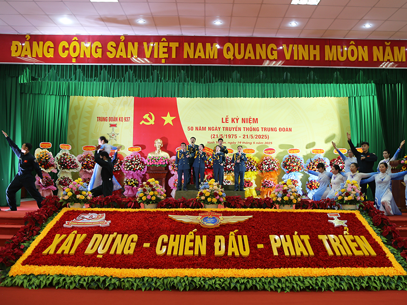 Trung đoàn 937 kỷ niệm 50 năm ngày truyền thống