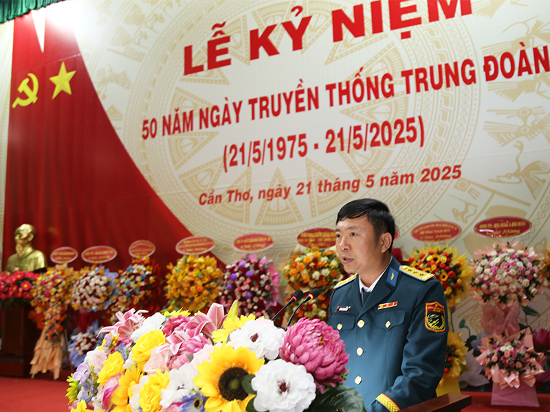 Trung đoàn 917 kỷ niệm 50 năm ngày truyền thống