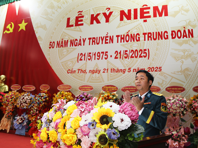 Trung đoàn 917 kỷ niệm 50 năm ngày truyền thống