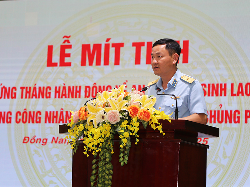 Nhà máy A29 mít tinh hưởng ứng Tháng hành động về an toàn, vệ sinh lao động và Tháng Công nhân năm 2025