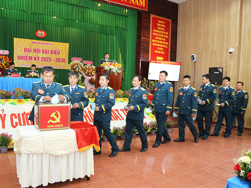 Đảng bộ Nhà máy A41 tổ chức thành công Đại hội đại biểu nhiệm kỳ 2025-2030
