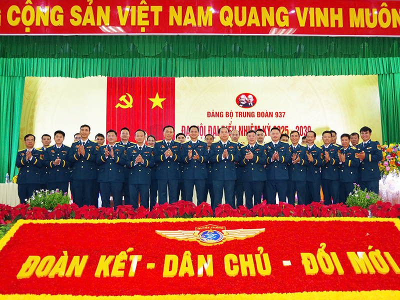 Đảng bộ Trung đoàn 937 tổ chức thành công Đại hội đại biểu nhiệm kỳ 2025-2030.