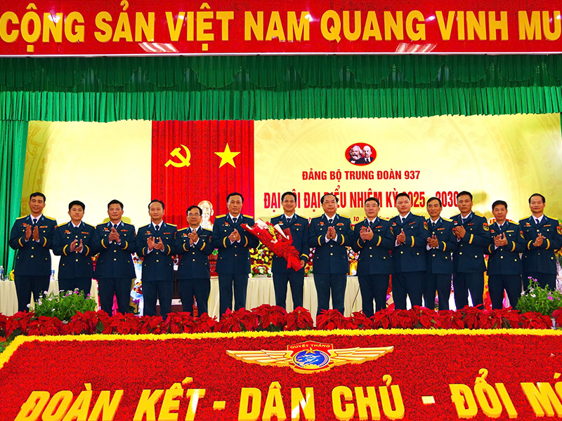 Đảng bộ Trung đoàn 937 tổ chức thành công Đại hội đại biểu nhiệm kỳ 2025-2030.