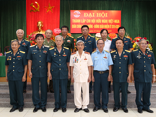 Chi hội hữu nghị Việt Nam - Liên Bang Nga Quân chủng PK-KQ tổ chức Đại hội