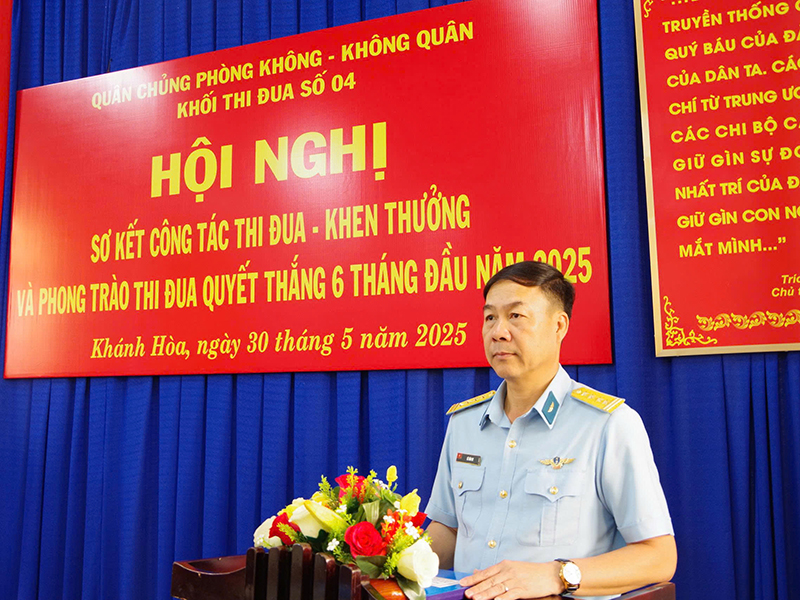 Khối thi đua số 4 sơ kết công tác Thi đua - Khen thưởng và Phong trào Thi đua quyết thắng 6 tháng đầu năm 2025