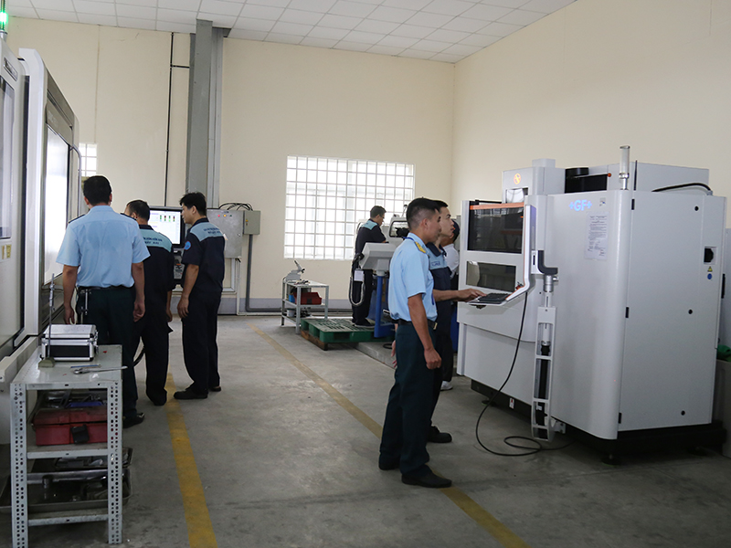 Nhà máy A41 nâng cao năng lực sửa chữa khí tài