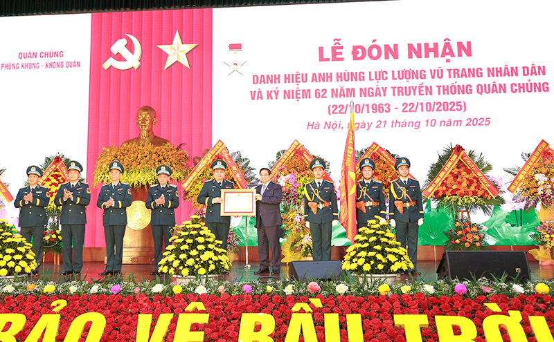 Thư cảm ơn của Đảng ủy, Bộ Tư lệnh Quân chủng Phòng không - Không quân