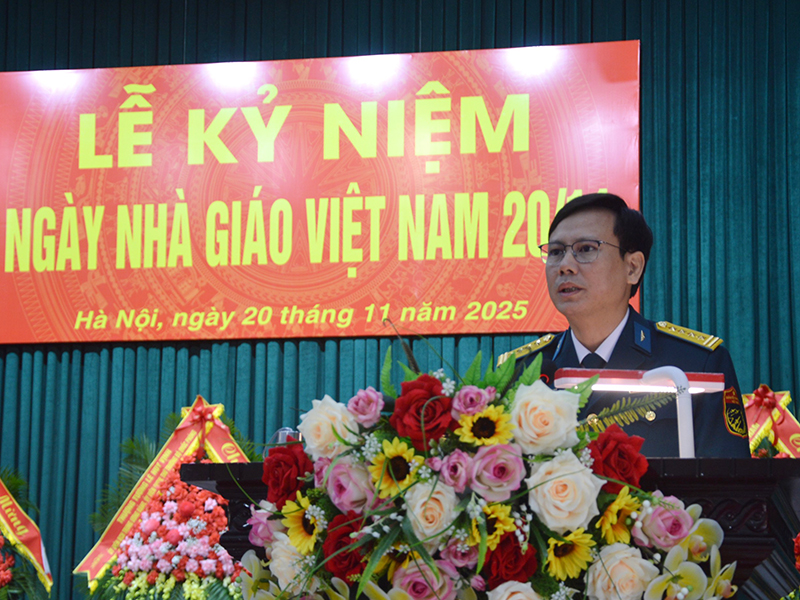Học viện Phòng không - Không quân tổ chức Lễ kỷ niệm Ngày Nhà giáo Việt Nam 20-11