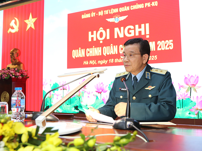 Quân chủng Phòng không - Không quân tổ chức Hội nghị quân chính năm 2025