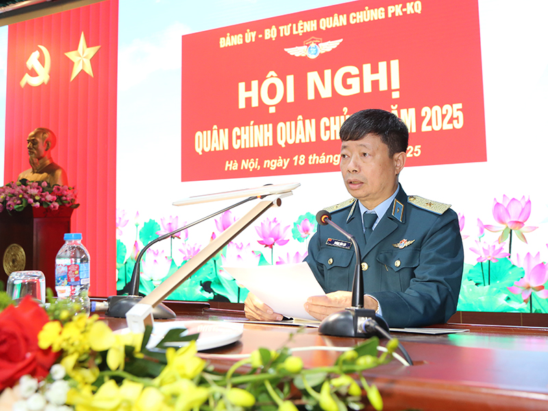 Quân chủng Phòng không - Không quân tổ chức Hội nghị quân chính năm 2025