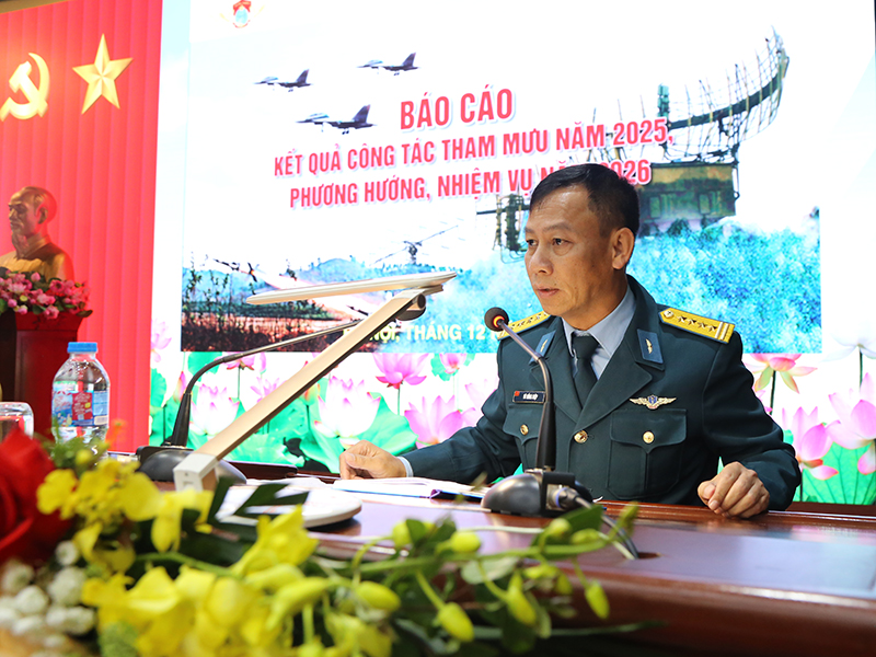 Quân chủng Phòng không - Không quân tổ chức Hội nghị quân chính năm 2025