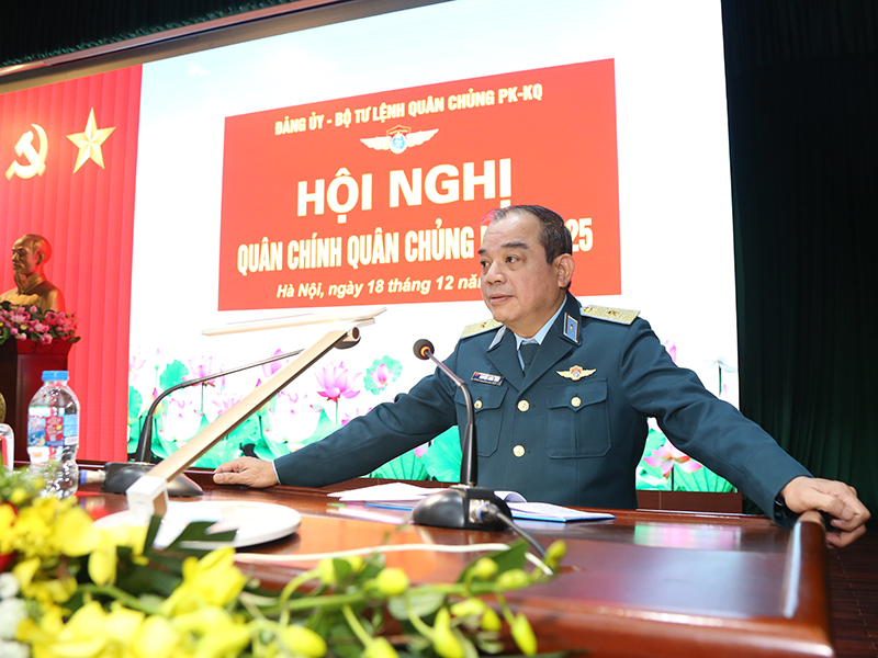 Quân chủng Phòng không - Không quân tổ chức Hội nghị quân chính năm 2025