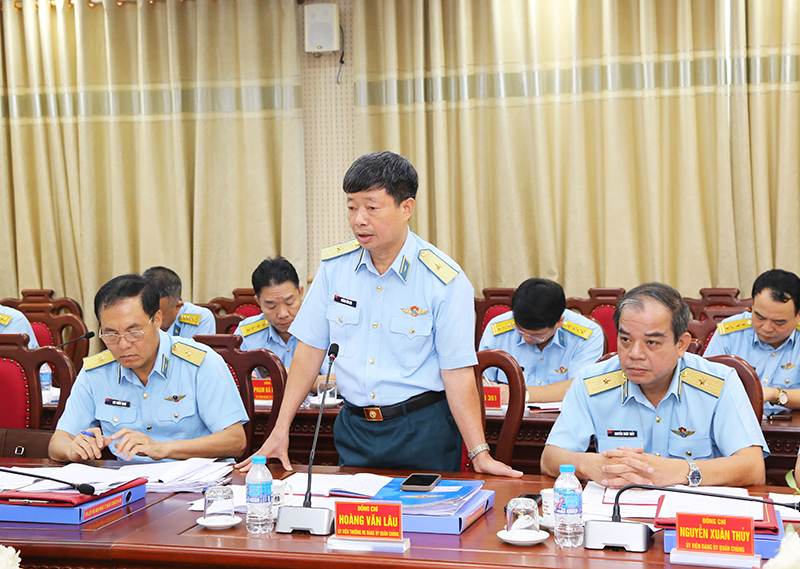 Đảng ủy Qu&acirc;n chủng Ph&ograve;ng kh&ocirc;ng - Kh&ocirc;ng qu&acirc;n tổ chức Hội nghị ra nghị quyết l&atilde;nh đạo thực hiện nhiệm vụ 6 th&aacute;ng cuối năm 2026