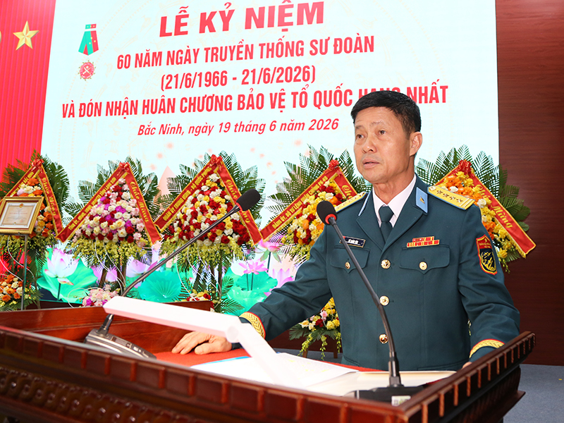 Sư đo&agrave;n 365 tổ chức Lễ kỷ niệm 60 năm Ng&agrave;y truyền thống v&agrave; đ&oacute;n nhận Hu&acirc;n chương Bảo vệ Tổ quốc hạng Nhất