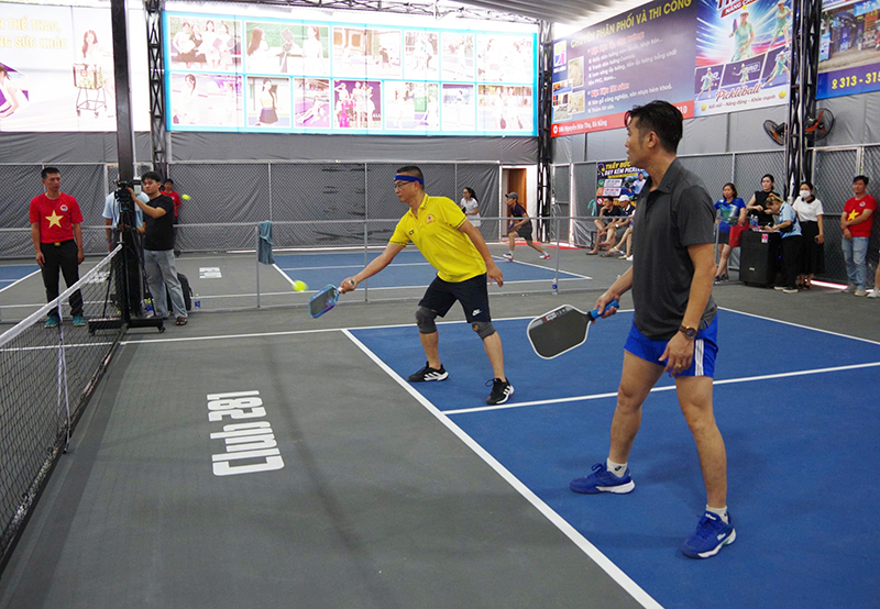 Sư đo&agrave;n 375 tổ chức giải pickleball lần thứ I năm 2026