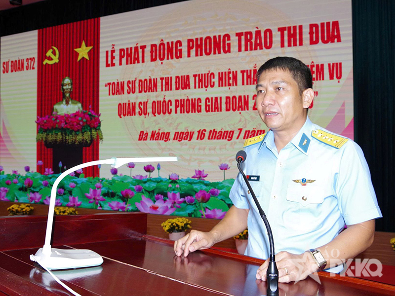 Sư đoàn 372 phát động Phong trào Thi đua thực hiện thắng lợi nhiệm vụ quân sự, quốc phòng giai đoạn 2026 - 2030