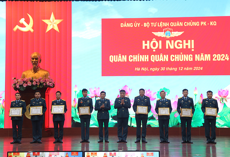 Quân chủng Phòng không - Không quân tổ chức Hội nghị quân chính năm 2024