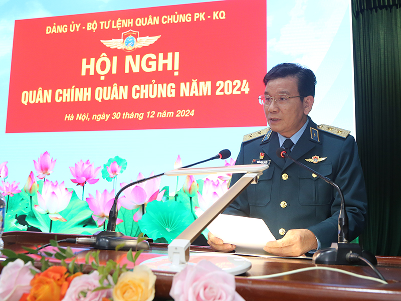 Quân chủng Phòng không - Không quân tổ chức Hội nghị quân chính năm 2024