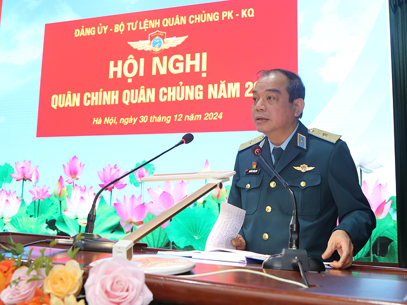 Quân chủng Phòng không - Không quân tổ chức Hội nghị quân chính năm 2024