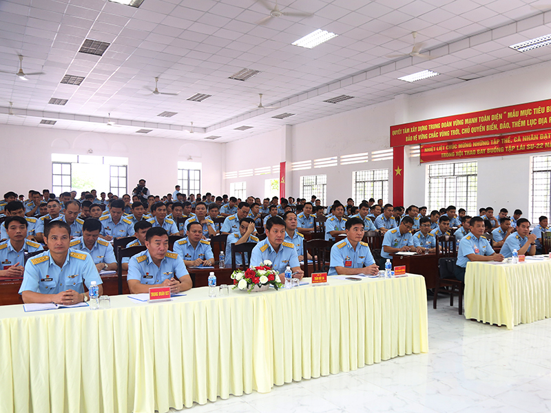 Hội thao bay buồng tập lái Su-22 của Quân chủng Phòng không - Không quân năm 2024 thành công tốt đẹp