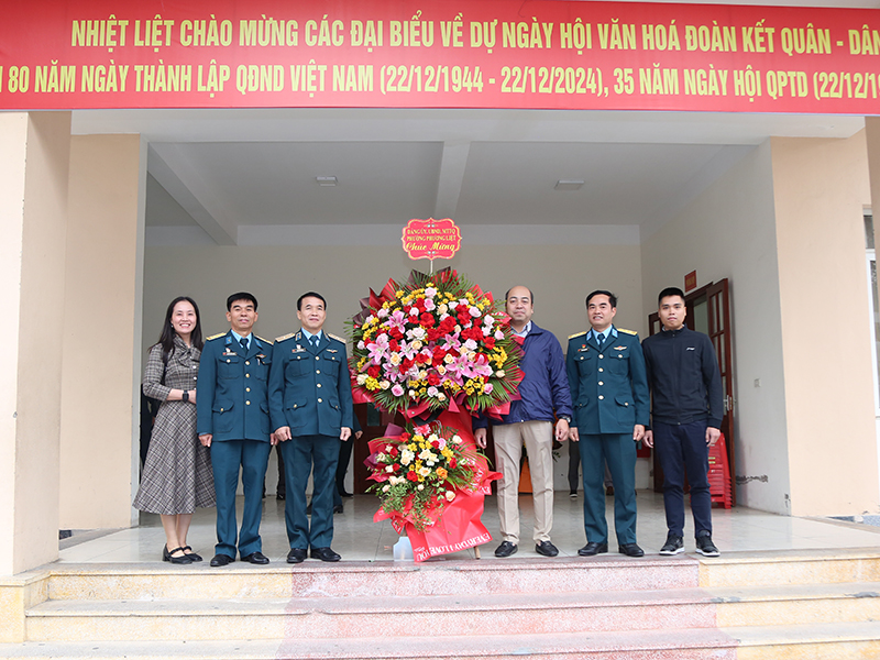 Quân chủng Phòng không - Không quân tổ chức Ngày hội văn hóa đoàn kết quân - dân năm 2024