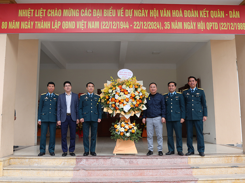 Quân chủng Phòng không - Không quân tổ chức Ngày hội văn hóa đoàn kết quân - dân năm 2024