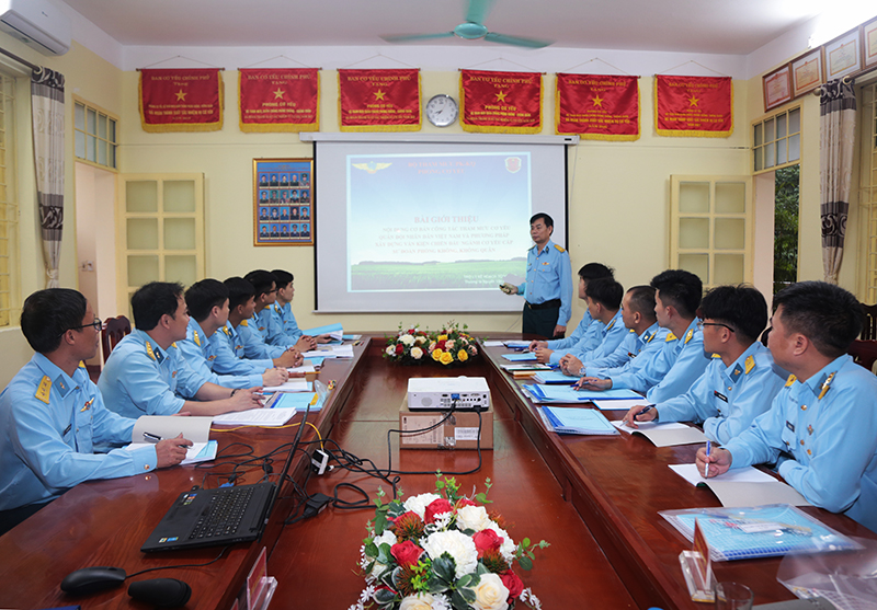 Hội nghị tập huấn đội ngũ cán bộ Ngành Cơ yếu Quân chủng Phòng không - Không quân