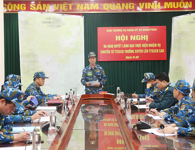 Bộ Tổng Tham mưu kiểm tra luyện tập chuyển trạng thái sẵn sàng chiến đấu tại Sư đoàn 365