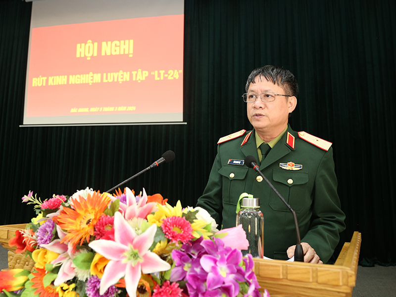 Bộ Tổng Tham mưu kiểm tra luyện tập chuyển trạng thái sẵn sàng chiến đấu tại Sư đoàn 365