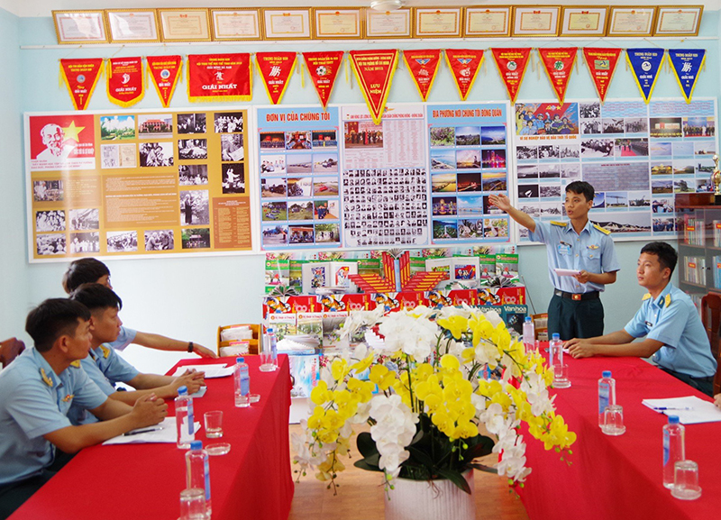 Sư đoàn 372 tổ chức Hội thi Phòng Hồ Chí Minh năm 2024
