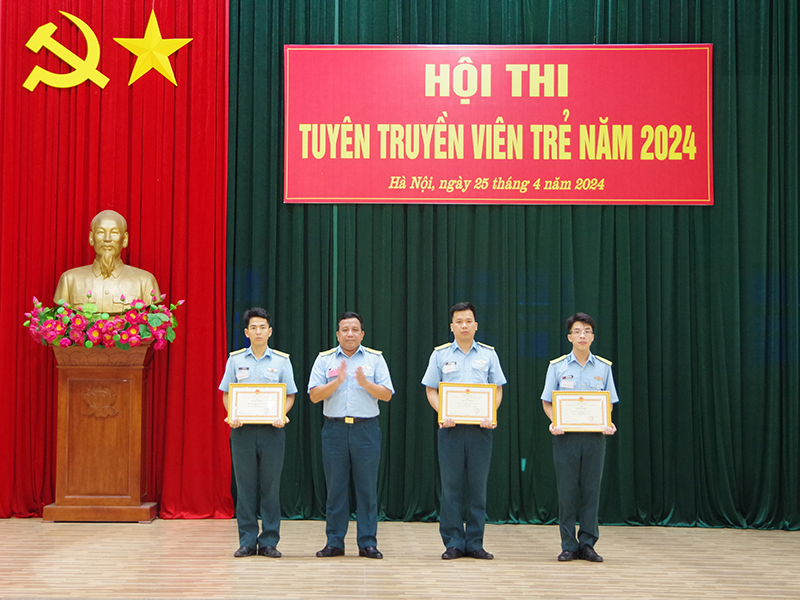 Trường Cao đẳng Kỹ thuật PK-KQ tổ chức Hội thi Tuyên truyền viên trẻ năm 2024