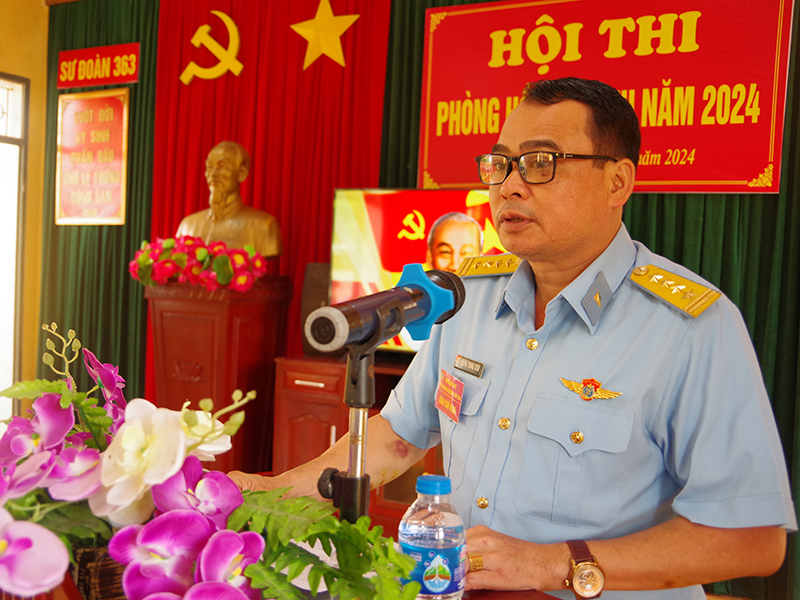 Sư đoàn 363 tổ chức Hội thi Phòng Hồ Chí Minh năm 2024
