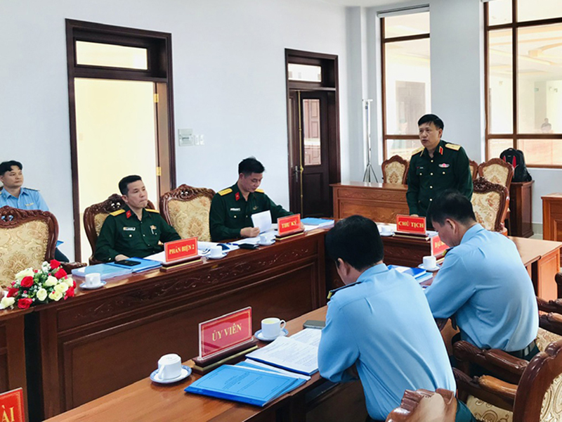 Hội đồng khoa học của Bộ Tổng Tham mưu QĐND Việt Nam đánh giá, nghiệm thu đề tài, sáng kiến của Trường Sĩ quan Không quân năm 2023