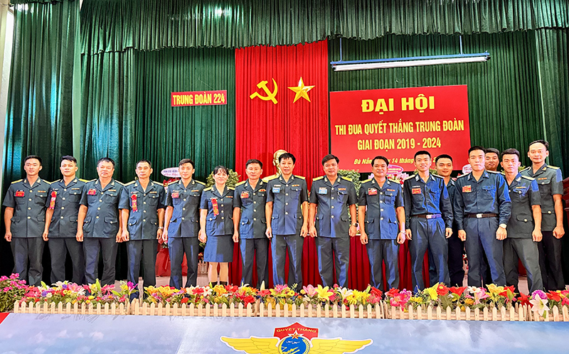 Trung đoàn 224 tổ chức Đại hội Thi đua Quyết thắng giai đoạn 2019-2024