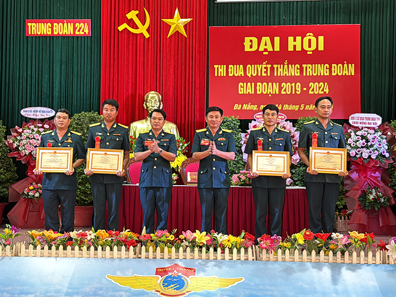 Trung đoàn 224 tổ chức Đại hội Thi đua Quyết thắng giai đoạn 2019-2024