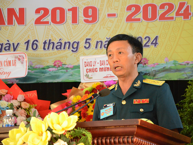 Trung đoàn 290 tổ chức Đại hội Thi đua Quyết thắng giai đoạn 2019-2024