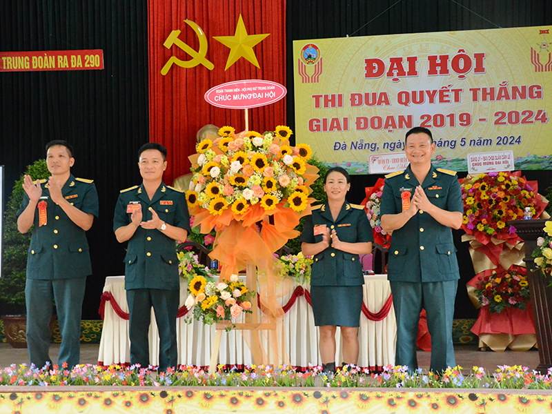 Trung đoàn 290 tổ chức Đại hội Thi đua Quyết thắng giai đoạn 2019-2024