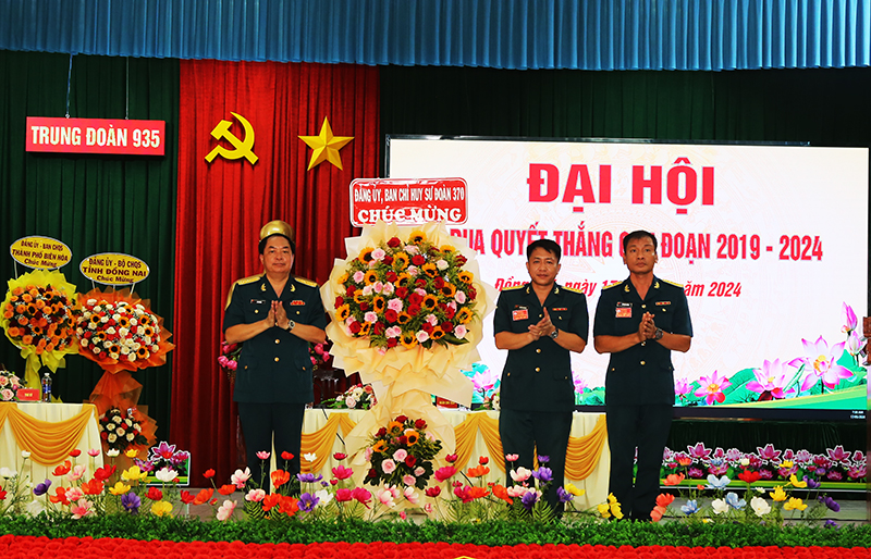 Trung đoàn 935 tổ chức Đại hội Thi đua Quyết thắng giai đoạn 2019-2024