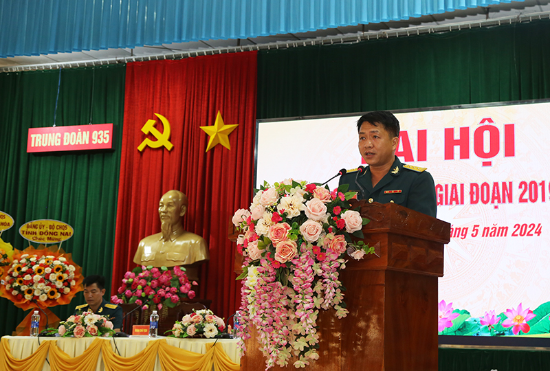 Trung đoàn 935 tổ chức Đại hội Thi đua Quyết thắng giai đoạn 2019-2024