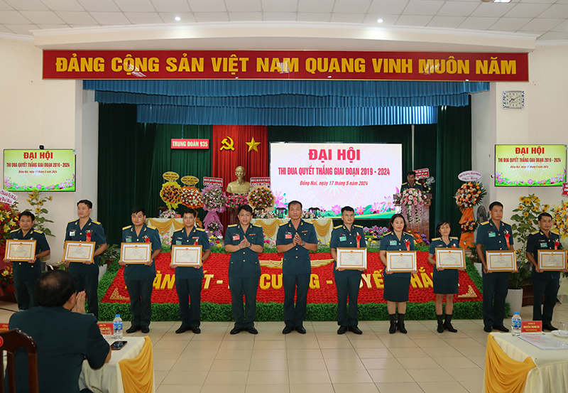 Trung đoàn 935 tổ chức Đại hội Thi đua Quyết thắng giai đoạn 2019-2024