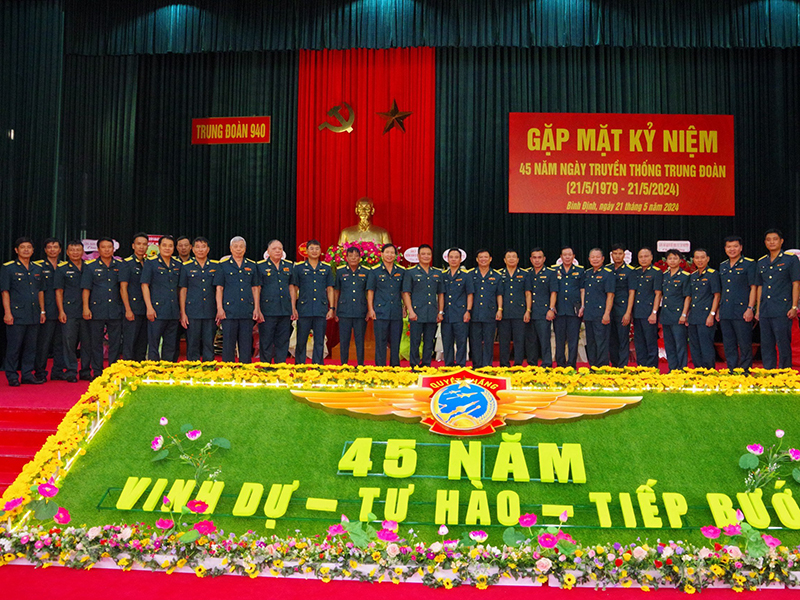 Trung đoàn 940 tổ chức Gặp mặt Kỷ niệm 45 năm Ngày truyền thống