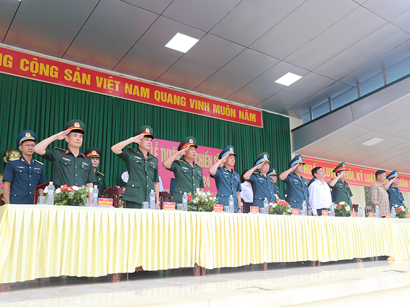 Sư đoàn 365 tổ chức Lễ tuyên thệ Chiến sĩ mới năm 2024
