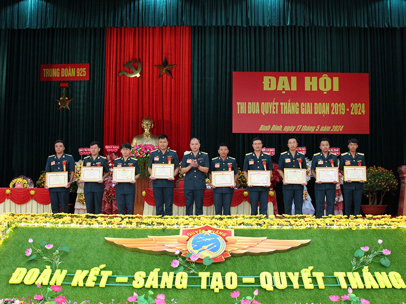 Trung đoàn 925 tổ chức Đại hội Thi đua Quyết thắng giai đoạn 2019-2024