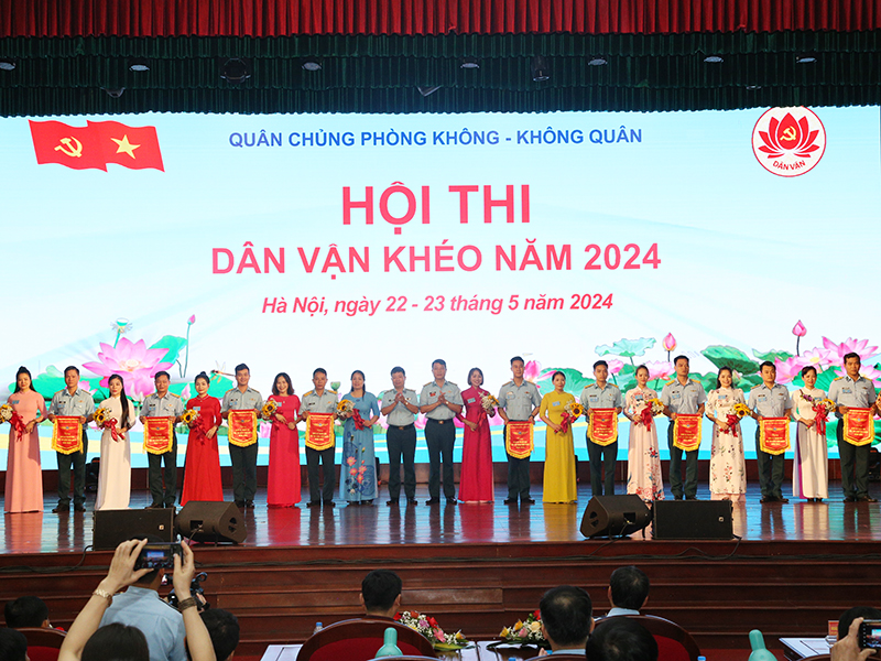 Quân chủng Phòng không - Không quân khai mạc Hội thi dân vận khéo năm 2024