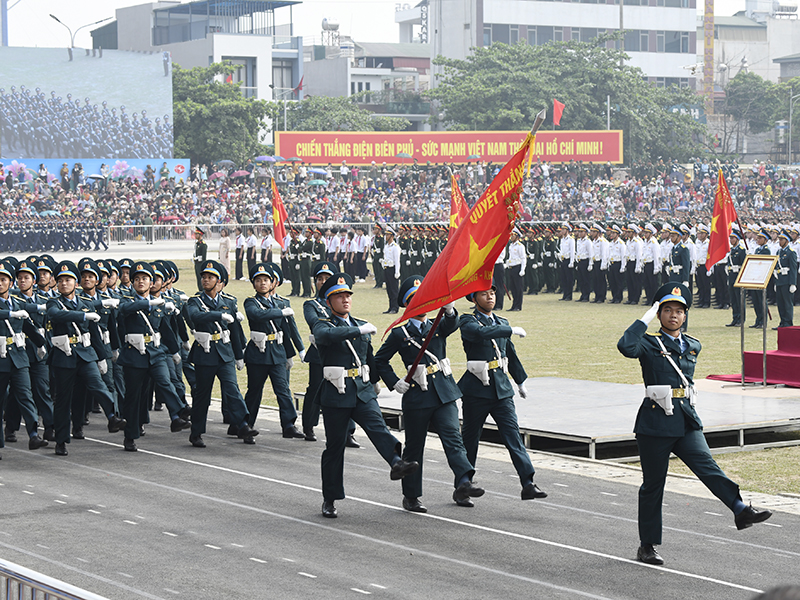 Sơ duyệt Lễ kỷ niệm 70 năm Chiến thắng Điện Biên Phủ
