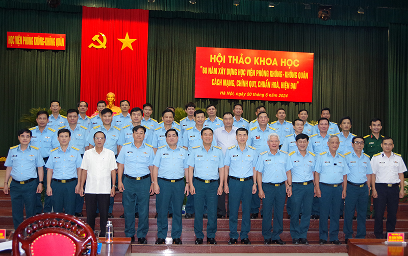 Hội thảo khoa học “60 năm xây dựng Học viện Phòng không - Không quân cách mạng, chính quy, chuẩn hóa, hiện đại”